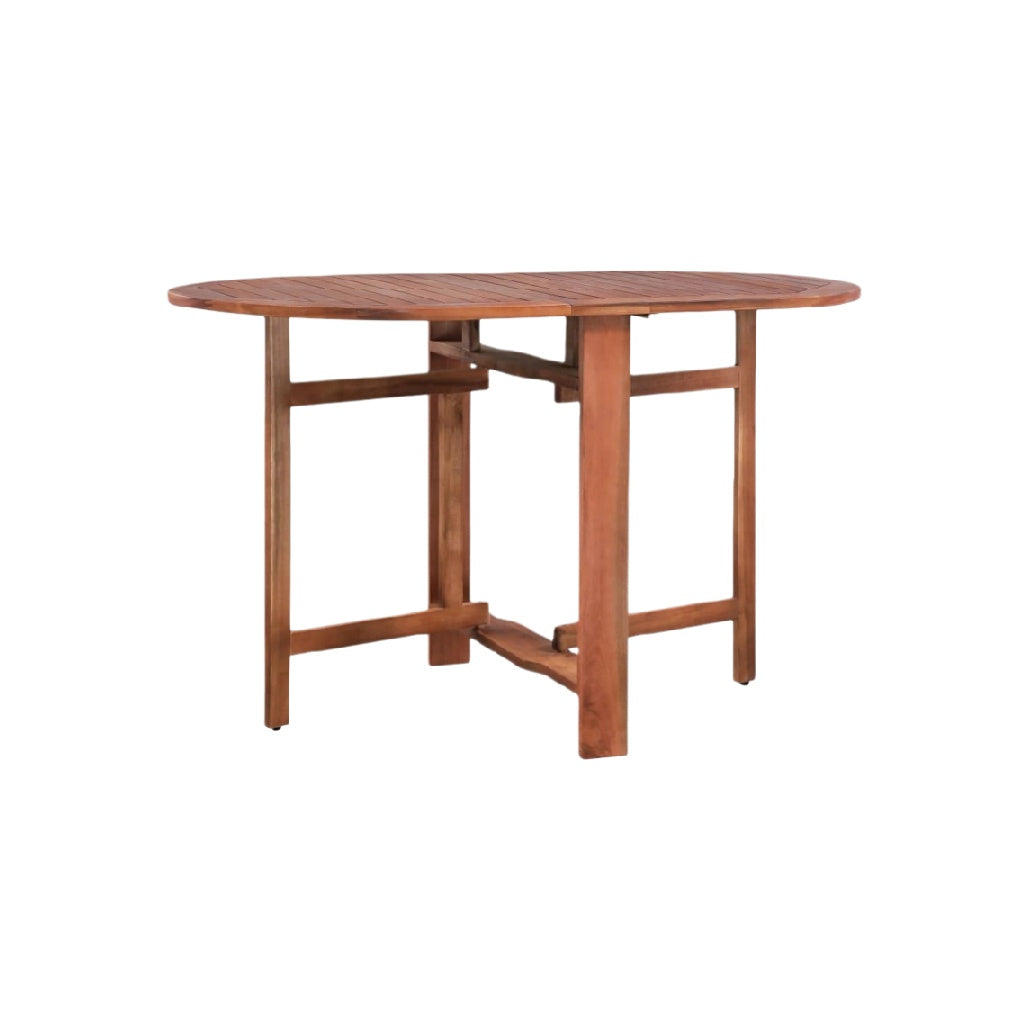 Table de repas en bois d'acacia pour extérieur - 70 x 70 x 75
