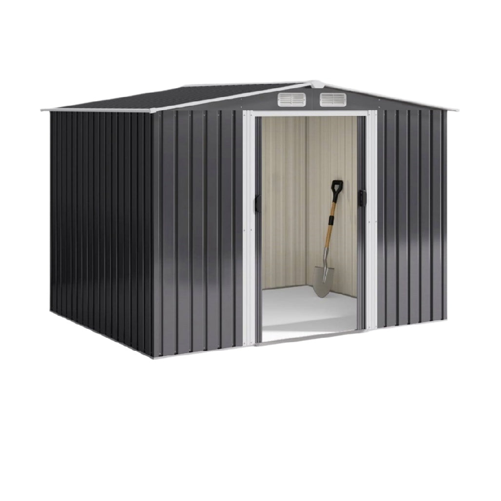 Abri de jardin en métal pour rangement d'outils - 200 x 100 x 150