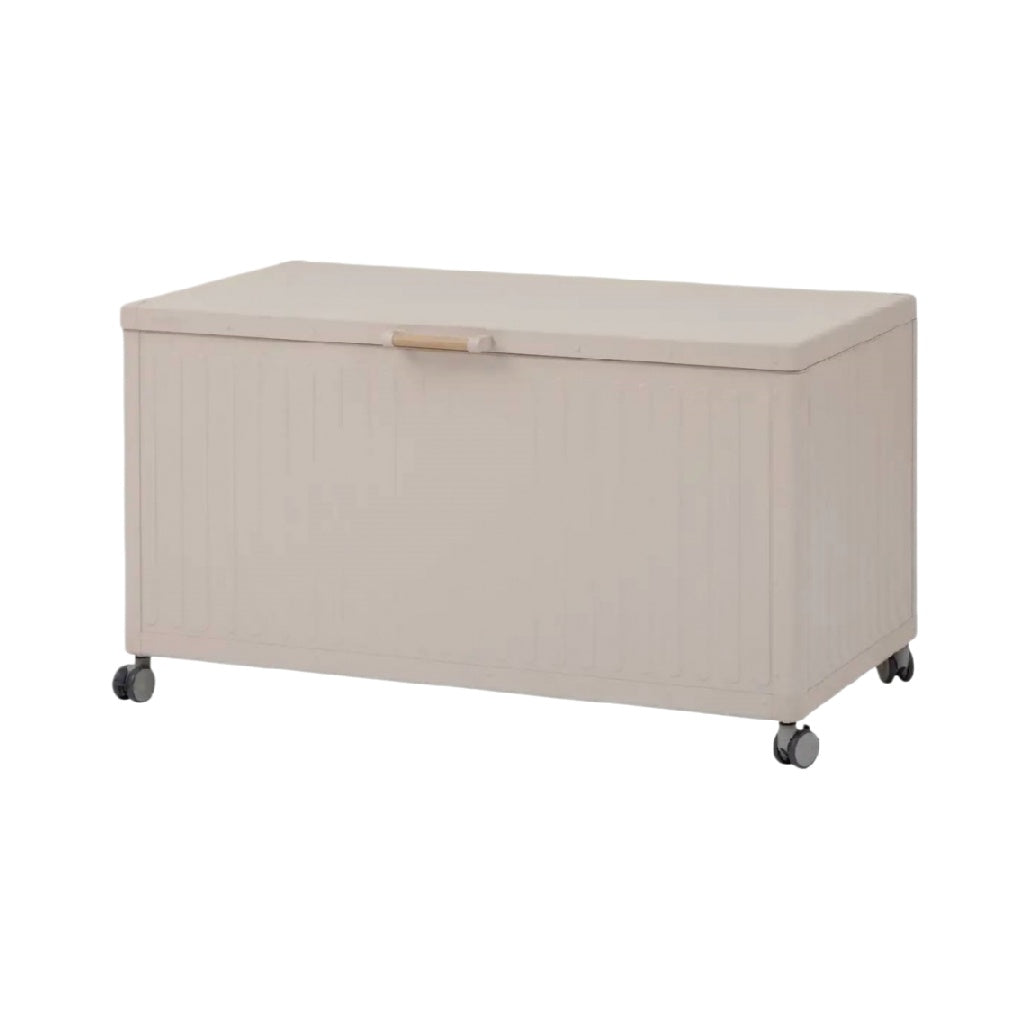 Coffre de rangement pour objets divers en tissu synthétique - 80 x 40 x 40