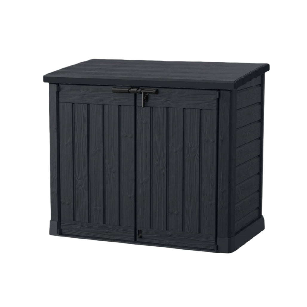 Coffre de rangement extérieur en résine synthétique - 120 x 80 x 85