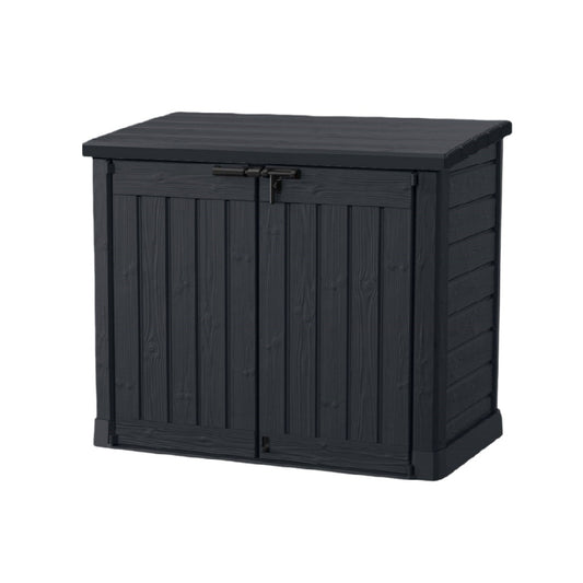 Coffre de rangement extérieur en résine synthétique - 120 x 80 x 85